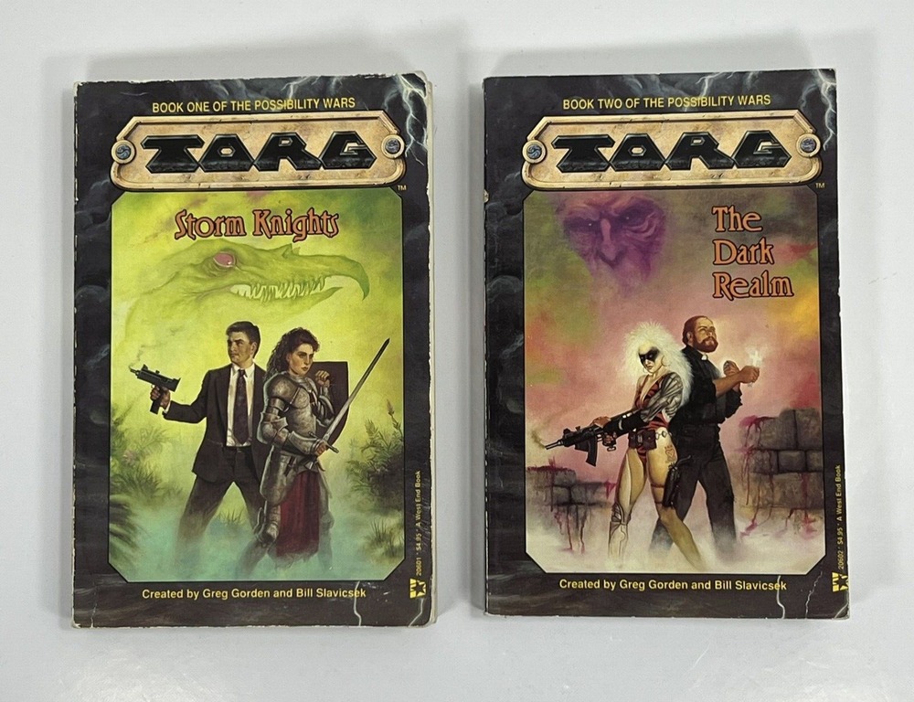 Storm Knights and Dark Realm from Possibilities Wars, West End Games 1st Prints